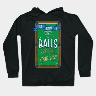 BILLIARDS / POOL: Let Me Know Gift Hoodie